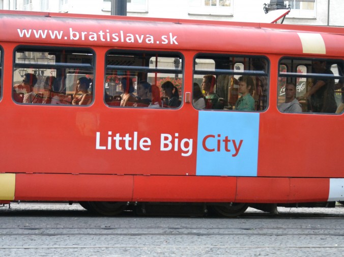 tram bratislava litle big city