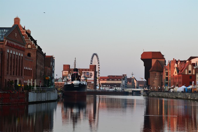 Gdansk au petit matin