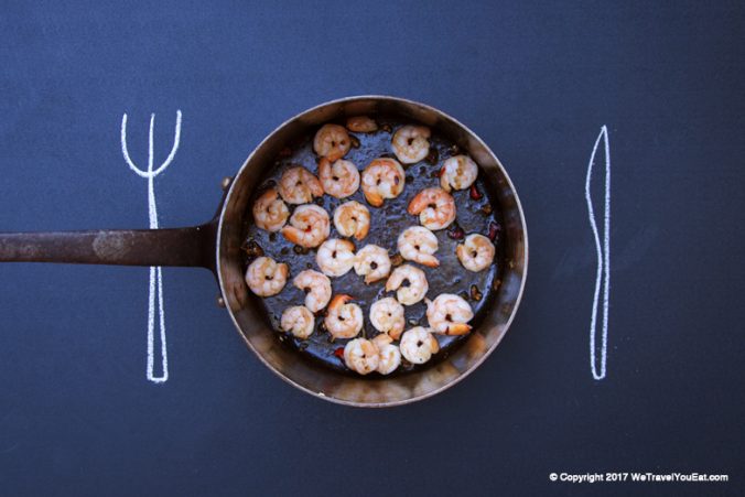 Tapas espagnols de Crevettes à l'ail. Simples et rapides !
